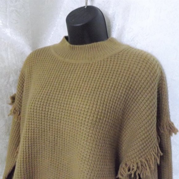 Michael Kors Fringe Sweater- Women Large - Picture 3 of 8